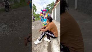 Los niños cuando llega el carnaval 🎭🎊🤣 carnaval shorts carnavaldominicano [upl. by Alvord]