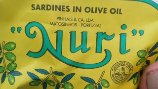 Nuri sardines in olive oil review the gold standard of Portugal [upl. by Jeannette562]