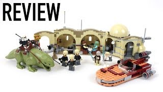 LEGO Star Wars Mos Eisley Cantina Review  Set 75052 [upl. by Htez]