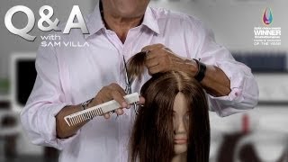 How To Cut Layers In Stick Straight Hair [upl. by Nomyaw]