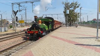 Fairy Queen LocomotiveWorlds Oldest Working Steam LocomotiveTourist TrainIndian Railways [upl. by Eanwahs]