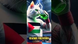 🔴 Revenge For Father  Palestine cat Vs Israel Monkey shorts viral palestine [upl. by Ona]