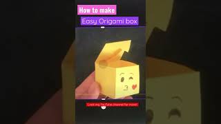 ⭐️ PUDELKO Z PAPIERU  Rzeczy Z Papieru ⭐️ Origami box  paper crafts [upl. by Llamaj]