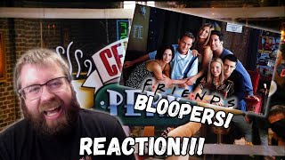 Friends  Bloopers All Seasons REACTION THIS WAS GREAT [upl. by Kissie]