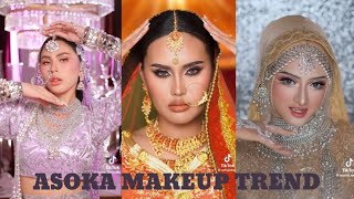 ASOKA BRIDAL MAKEUP TREND  TIKTOK COMPILATION [upl. by Trojan]