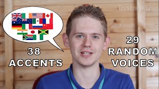 The English Language in 67 Accents amp Random Voices [upl. by Debby]