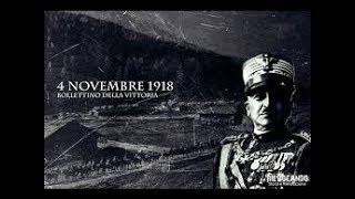 Bollettino della vittoria  4 novembre 1918  4 novembre 2018 centenario della vittoria [upl. by Aridni]