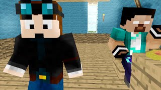 PIZZERIA INSPECTOR Custom Adventure Minecraft Animation TheDiamondMinecart Ssundee rezendeevil [upl. by Kellyann]