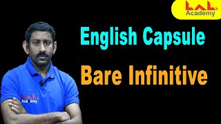 English Capsule  Bare Infinitive  Lals Academy [upl. by Lehcer537]