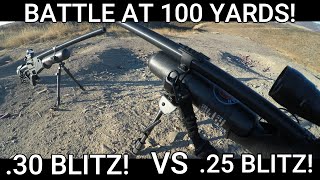 HATSAN BLITZ 25 VS BLITZ 30 AT 100 YARDS AND BEYOND SEMI AUTO PCP AIRGUN DOES ARMY BOARD TEST [upl. by Eartha]