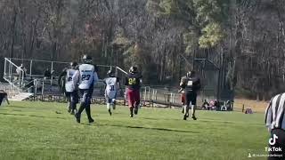 Beltsville Bulls VS FCA Titans Jr with another great Run dmvyouthfootball football youthfootball [upl. by Junius]