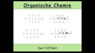 Der IEffekt in der organischen Chemie induktiver Effekt 12 [upl. by Airdua681]