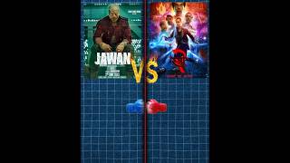 Jawan movie VS stree2 shorts shortsfeed [upl. by Ynohta916]