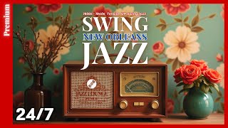 Tension Up Swing Jazz Iconic New Orleans Jazz in 1930s amp 1940s  Instrumental [upl. by Claudie]