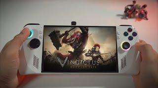 Vindictus  Defying Fate Asus ROG Ally  LowHigh settings  Gameplay  30W 1080p [upl. by Anirtac568]