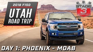 2018 Ford F150 50L Road Trip Day 1 Phoenix to Moab [upl. by Neras704]