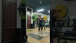 120 kg clean and Jerk weightlifting karnal Indri [upl. by Margreta]