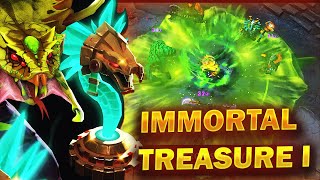 IMMORTAL TREASURE I 2022 TI11 Battle Pass  Preview  All Effects Dota 2 [upl. by Higinbotham810]