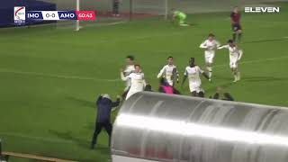 Il super gol di Bertola in ImoleseMontevarchi [upl. by Servais]