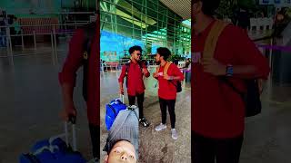 Yah airport per train nahin aati hai comedy funny [upl. by Neysa101]