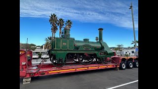 La rèplica de la locomotora ‘La Mataró’ a punt per dissabte [upl. by Donaldson987]