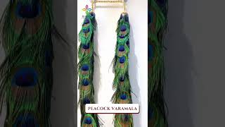 Peacock varamala  BHAMA EMPORIO peacock varamala garland wedding weddingaccessories bhama [upl. by Yila]