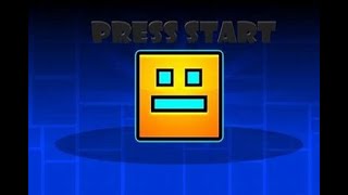 geometry dash press start [upl. by Ardnassak]