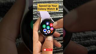 Make Galaxy Watch Faster galaxywatch wearabletech [upl. by Adnilim]