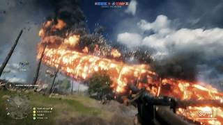 Crashing Down  Battlefield 1 AIRSHIP DESTROYED [upl. by Gnehc728]