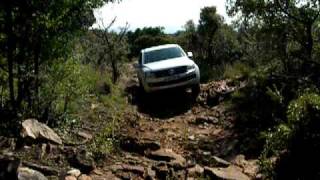 Angel OffroadAmarok up stony river 2  Dewildt [upl. by Noak487]