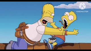 All my favourite homer strangling bart from the Simpson [upl. by Neenaj]