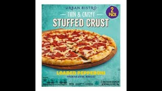 Is It Worth It Ep 3 Costco Urban Bistro Stuffed Crust Pizza review [upl. by Ahtamat]