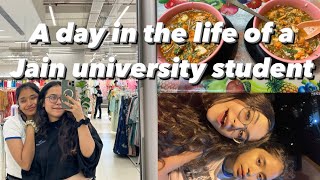 A day in the life of a jain university student  jainuniversity jayanagar bangalore [upl. by Yseulta]