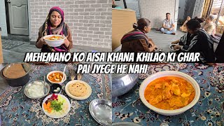 Mehemano Ko Aisa Khana Khilao Ki Aapne Ghar Pai Jyege He Nahi  Chicken Afghani  Recipe With Vlog [upl. by Tasia611]