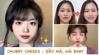 How To Slim Your Round Face  Reduce Chubby Cheeks Exercise [upl. by Lyndes350]