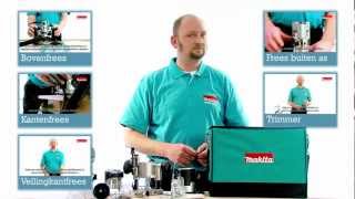 Nieuwe Makita frees via YouTube unboxing RT0700CX3 [upl. by Keiryt85]