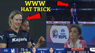 Nita Ambani emotional when Ellyse Perry takes Amelia Kerr Wicket in RCB vs MI Match 2024 [upl. by Cecilia]