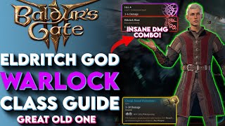 INSANE COMBO Warlock Class Guide For Baldurs Gate 3  Baldurs Gate 3 Warlock Build Guide [upl. by Ennazzus]