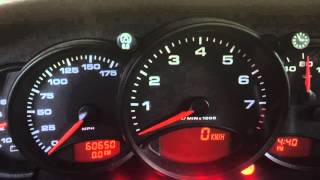 HOW TO CHANGE KILOMETERS TO MILES PORSCHE 996 911 [upl. by Kudva685]