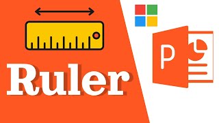 How to Use the Ruler in PowerPoint [upl. by Ennaillek753]