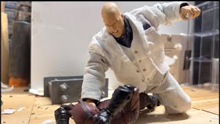 Kingpin vs daredevil stop motion test [upl. by Laubin180]