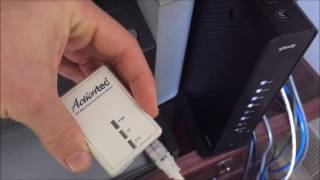 How To Set Up ACTIONTEC 500 Mbps Powerline Ethernet Adapters [upl. by Paver]