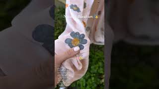 Natural floral art print 🐾trending ytshorts youtubeshorts fashion music explorepage art its [upl. by Lantha]