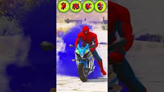 GTA 5 YELLOW SHE HULK VS CRAZY RED SPIDERMAN MATCH WHO IS SMARTER 🔥 shorts gta5 [upl. by Adnim]