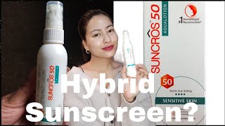 Suncros 50 Aqualotion SPF 50 Review [upl. by Meekahs]