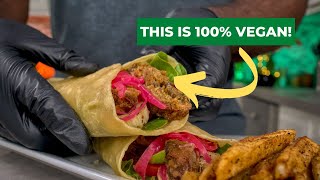 Alkaline Vegan Chicken Wrap  Dr Sebi Approved Recipe 🌯 [upl. by Atsirc315]