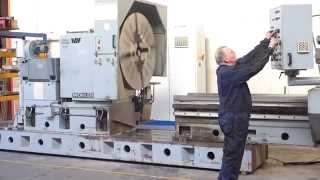 VDF WOHLENBERG Powerturn PT1  1400 MACH4METAL CNC Lathe Gross drehmaschine EXTREME Sliding bed [upl. by Ronoh438]