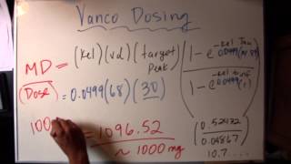 Vancomycin Dosing [upl. by Knuth]