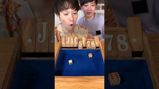 運と判断力が試される大昔からあるボドゲ【Shut the Box】 shorts [upl. by Aicatan459]