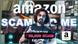 Revealed My Experience with 39999 INR Amazon Scam  Sellerzone1  Part I [upl. by Mairb]